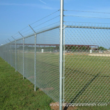 9 Gauge Hot Dip Galvanized Chain Link Fence